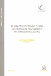 IMPACTO DEL TIEMPO EN CONTRATOS DE FRANQUICIA Y DISTRIBUCION