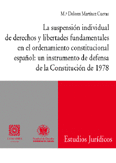 SUSPENSION INDIVIDUAL DERECHOS Y LIBERTADES FUNDAMENTALES ORDENA