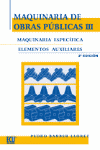 MAQUINARIA DE OBRAS PUBLICAS III  2� ED