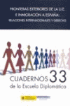 FRONTERAS EXTERIORES DE LA UE E INMIGRACION A ESPA�A