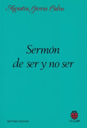 SERMON DE SER Y NO SER -