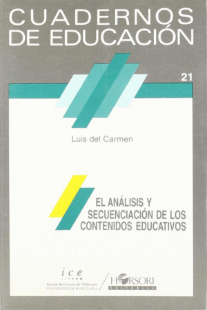 ANALISIS SECUENCIACION CONTENIDOS EDUCATIVOS CUAD. ED. 21