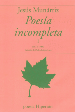 POES�A INCOMPLETA I