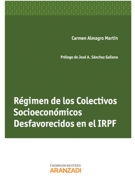 REGIMEN COLECTIVOS SOCIOECONOMICOS DESFAVORECIDOS EN IRPF