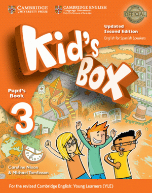 KIDS BOX LEVEL 3 PUPIL'S BOOK UPDATED ENGLISH FOR SPANISH SPEAKERS 2ND EDITION