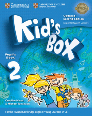 KIDS BOX LEVEL 2 PUPIL'S BOOK WITH MY HOME BOOKLET UPDATED ENGLISH FOR SPANISH