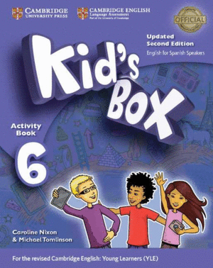 KIDS BOX LEVEL 6 ACTIVITY BOOK WITH CD ROM AND MY HOME BOOKLET UPDATED ENGLISH
