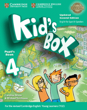 KIDS BOX LEVEL 4 PUPIL'S BOOK UPDATED ENGLISH FOR SPANISH SPEAKERS 2ND EDITION