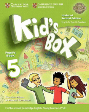 KIDS BOX LEVEL 5 PUPIL'S BOOK UPDATED ENGLISH FOR SPANISH SPEAKERS 2ND EDITION
