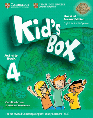 KIDS BOX LEVEL 4 ACTIVITY BOOK WITH CD ROM AND MY HOME BOOKLET UPDATED ENGLISH