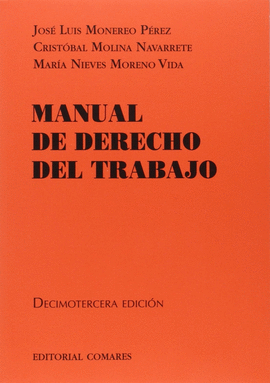 MANUAL DE DERECHO DEL TRABAJO