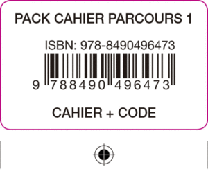 PARCOURS 1 PACK CAHIER D'EXERCICES