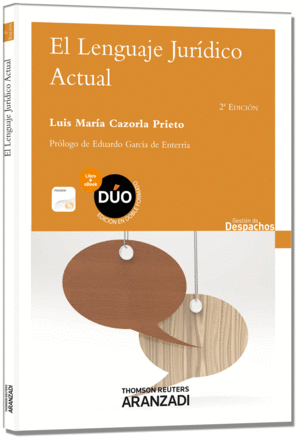 LENGUAJE JUR�DICO ACTUAL, EL (D�O)