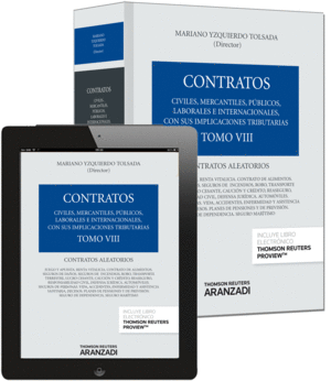 CONTRATOS TOMO VIII. CONTRATOS ALEATORIOS (PAPEL + E-BOOK)