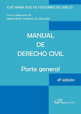 MANUAL DE DERECHO CIVIL PARTE GENERAL