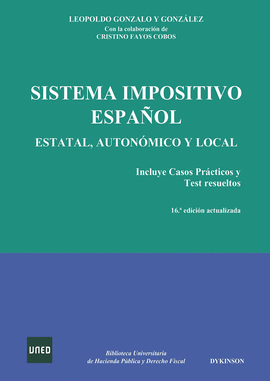 SISTEMA IMPOSITIVO ESPAOL. ESTATAL, AUTONMICO Y LOCAL