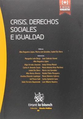 CRISIS, DERECHOS SOCIALES E IGUALDAD