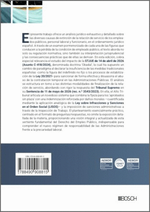 LA EXTINCI�N DE LA RELACI�N DE SERVICIO DE LOS EMPLEADOS P�BLICOS