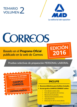 PERSONAL LABORAL DE CORREOS Y TEL�GRAFOS.