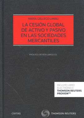 CESION GLOBAL ACTIVO Y PASIVO EN SOCIEDADES MERCANTILES