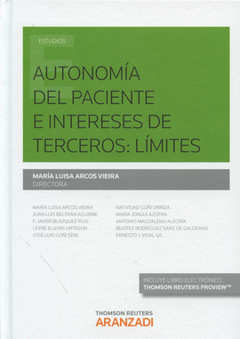 AUTONOMA DEL PACIENTE E INTERESES DE TERCEROS: LMITES