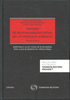 TRATADO DE RESPONSABILIDAD PENAL DE PERSONAS JURIDICAS