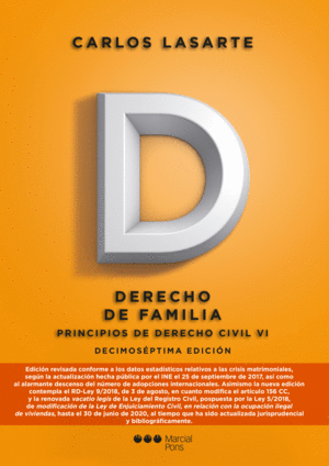 2018 PRINCIPIOS DE DERECHO CIVIL TOMO VI DERECHO DE FAMILIA