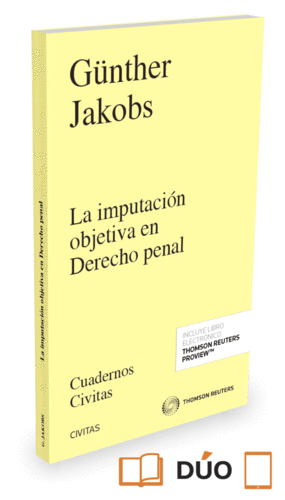 IMPUTACION OBJETIVA EN DERECHO PENAL,LA