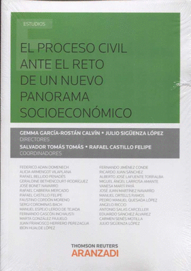PROCESO CIVIL ANTE EL RETO DE UN NUEVO PANORAMA SOCIOECONOMICO EL