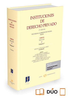 INSTITUCIONES DE DERECHO PRIVADO 2'ED TOMO II REALES