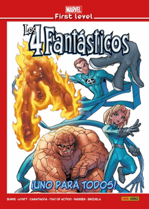 MARVEL FIRST LEVEL. LOS 4 FANT�STICOS. UNO PARA TODOS
