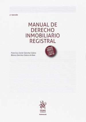 MANUAL DE DERECHO INMOBILIARIO REGISTRAL 5 EDIC