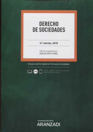DERECHO DE SOCIEDADES 2018