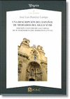 UNA DESCRIPCI�N DEL ESPA�OL DE MEDIADOS DEL SIGLO XVIII