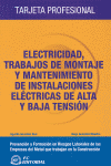 ELECTRICIDAD TRABAJOS DE MONTAJE Y MANTENIMIENTO DE INSTALACIONES