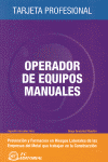 OPERADOR DE EQUIPOS MANUALES