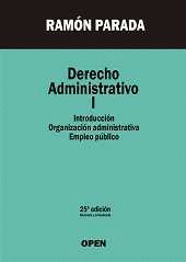 DERECHO ADMINISTRATIVO I  25 EDICION