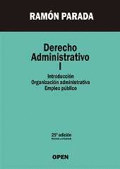 DERECHO ADMINISTRATIVO I  25� EDICION