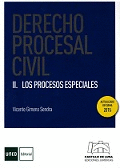 DERECHO PROCESAL CIVIL II: LOS PROCESOS ESPECIALES