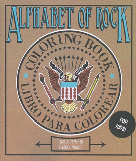 ALPHABET OF ROCK. LIBRO DE COLOREAR