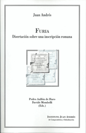 FURIA. DISERTACI�N SOBRE UNA INSCRIPCI�N ROMANA