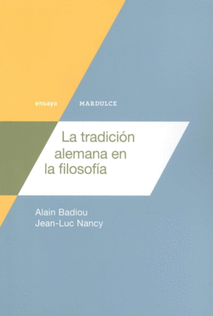 TRADICION ALEMANA EN LA FILOSOFIA,LA