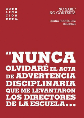 NO SABE/ NO CONTESTA