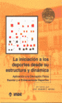 INICIACION DEPORTES DESDE ESTRUCTURA DINAMICA