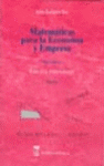 MATEMATICAS PARA LA ECONOMIA Y EMPRESA VOL II CALCULO DIFERENCIAL