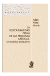 RESPONSABILIDAD PENAL DE LAS PERSONAS JURIDICAS, LA