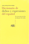 DICCIONARIO DE DICHOS Y EXPRESIONES DEL ESPA�OL