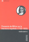 PRESENCIA DE MILTON EN LA LITERATURA ESPAOLA 1750 1850