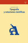 TIPOGRAFIA Y NOTACIONES CIENTIFICAS