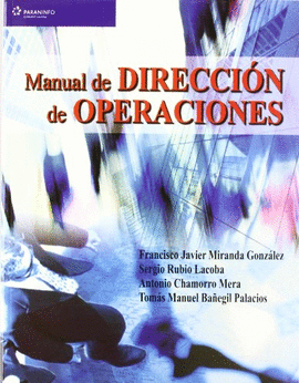 MANUAL DE DIRECCION DE OPERACIONES